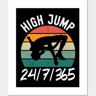 High Jump 24/7/365 Posters and Art